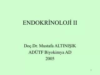endokr noloj ii