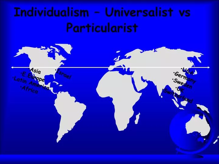 individualism universalist vs particularist