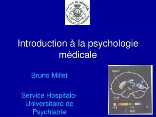 introduction la psychologie m dicale