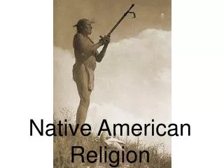 Native American Religion