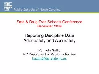 NC Schools Dropout Data