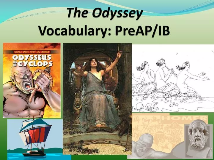 the odyssey vocabulary preap ib