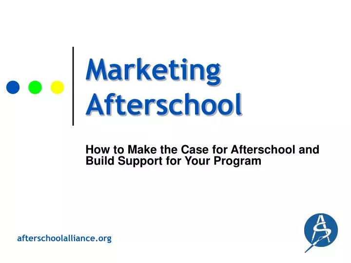 marketing afterschool