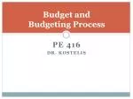 Budget and Budgeting Process - slide 1