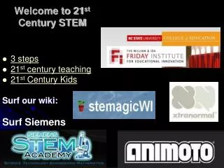 Welcome to 21 st Century STEM