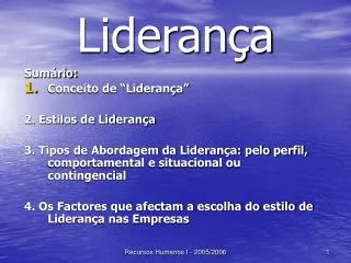 lideran a