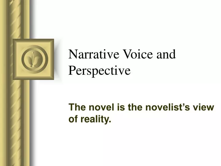 narrative voice and perspective