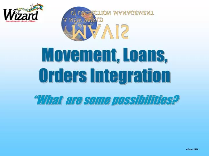 movement loans orders integration