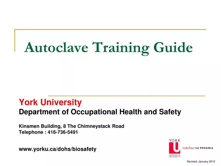 autoclave training guide