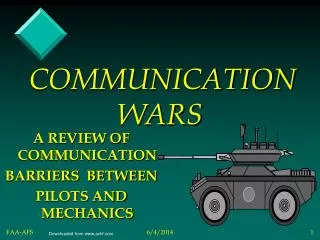 COMMUNICATION WARS
