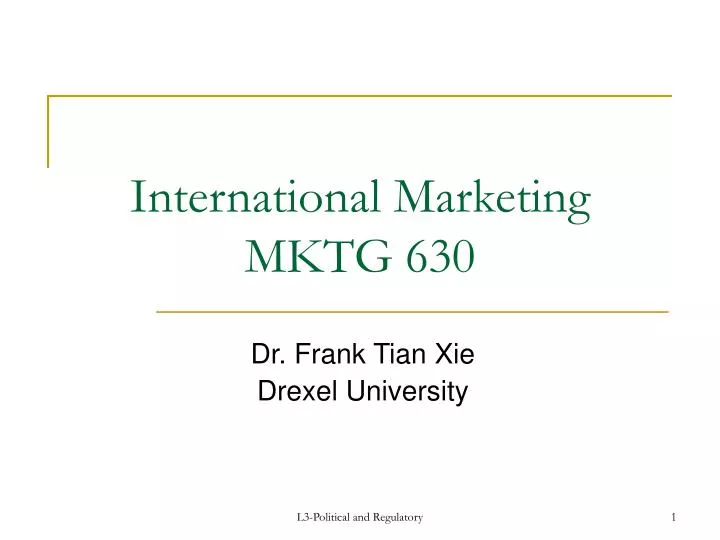 international marketing mktg 630