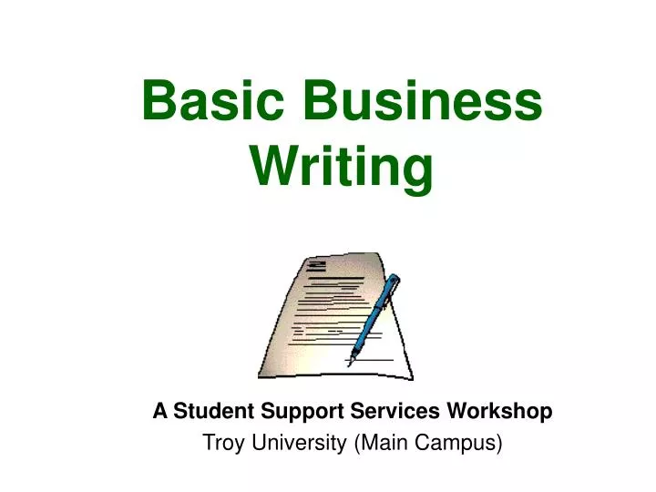 basic business writing