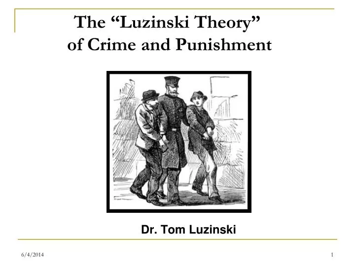 the luzinski theory of crime and punishment