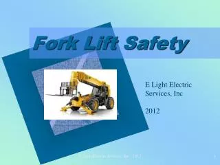 Fork Lift Safety