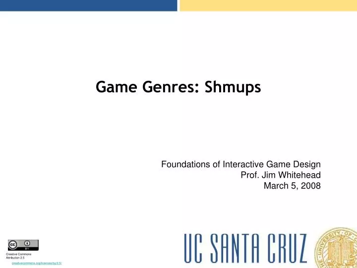 game genres shmups