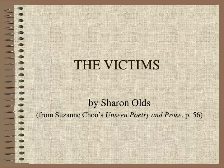 the victims