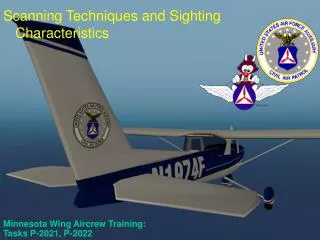Minnesota Wing Aircrew Training: Tasks P-2021, P-2022