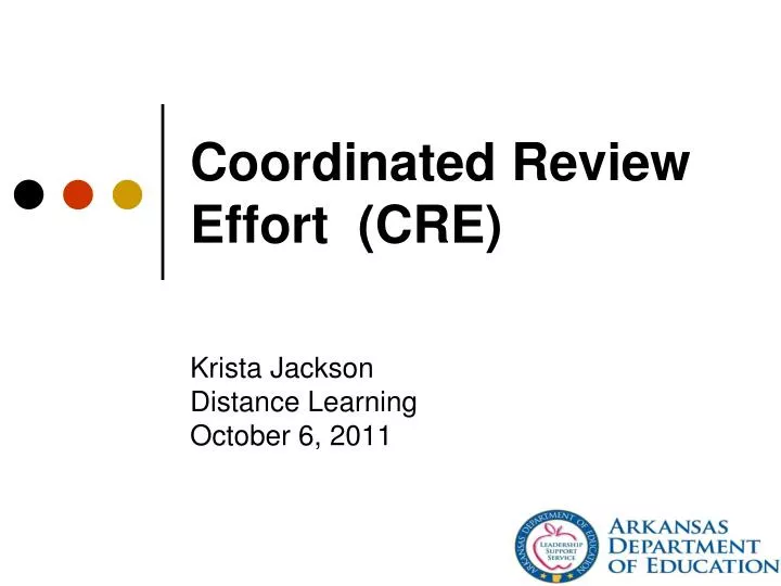 coordinated review effort cre