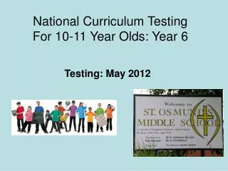 National Curriculum Testing For 10-11 Year Olds: Year 6