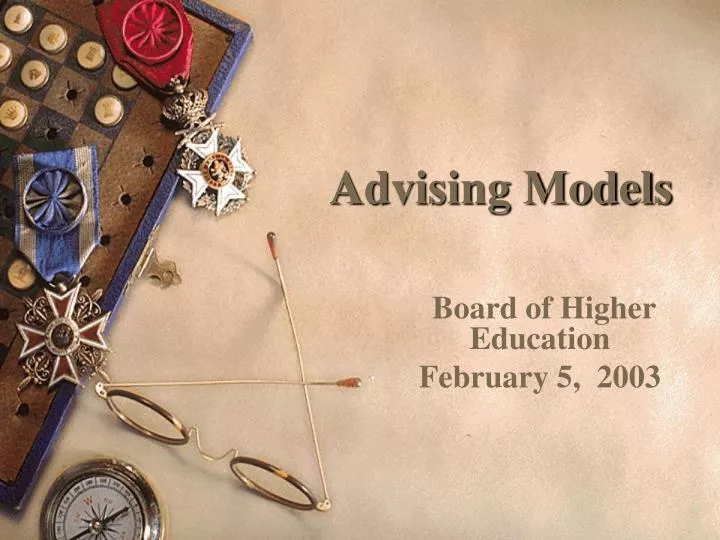 advising models