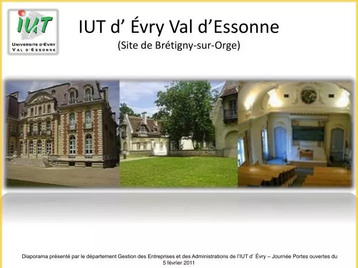 iut d vry val d essonne site de br tigny sur orge