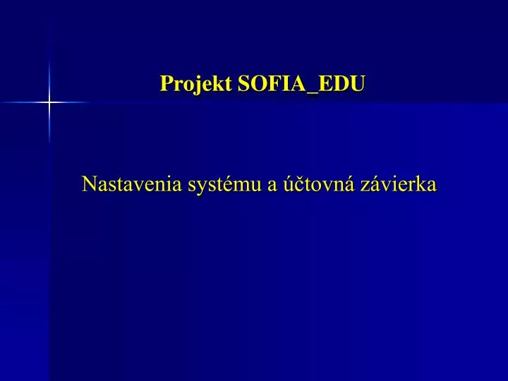 projekt sofia edu