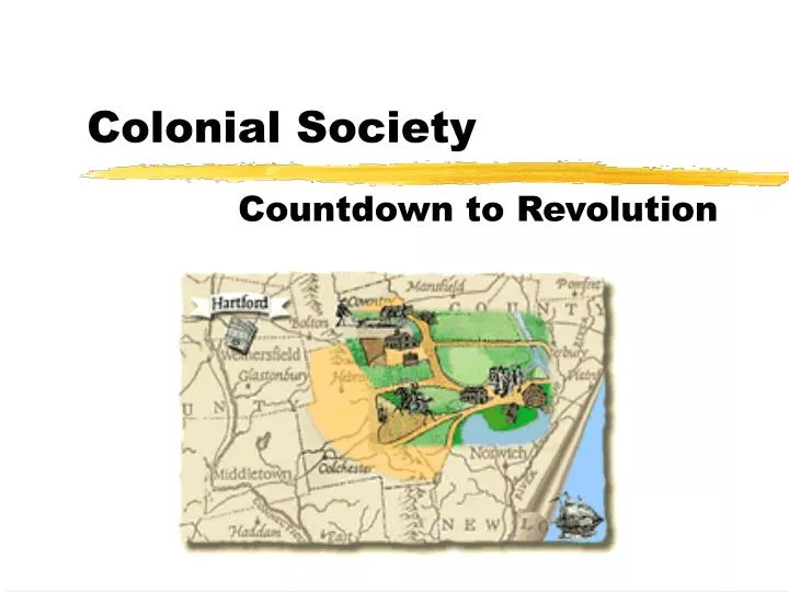 colonial society