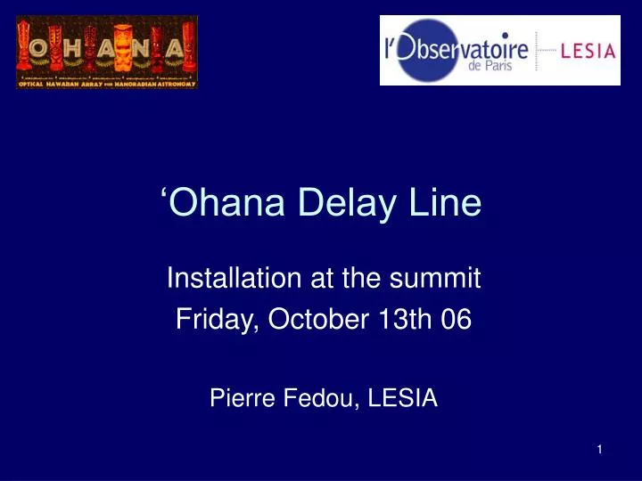 ohana delay line