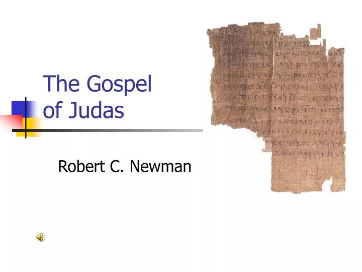 the gospel of judas