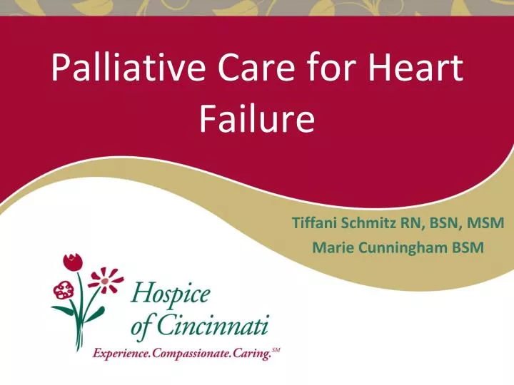 palliative care for heart failure