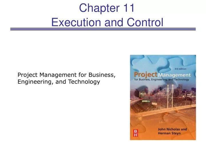 chapter 11 execution and control
