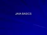 PPT - JAVA BASICS PowerPoint Presentation, free download - ID:3061898