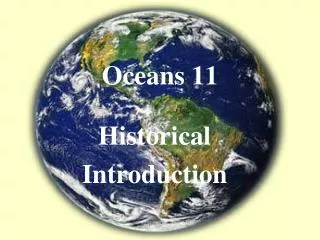 Oceans 11