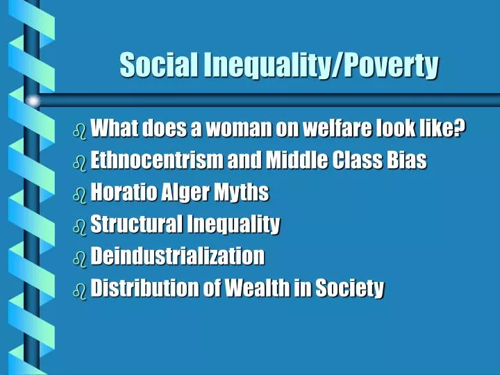 social inequality poverty