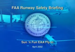 FAA Runway Safety Briefing