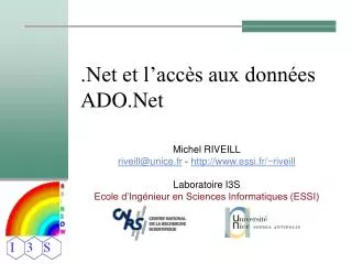 net et l acc s aux donn es ado net
