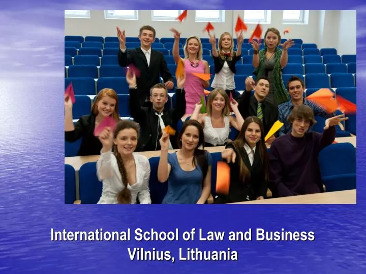 international school of law and business vilnius lithuania