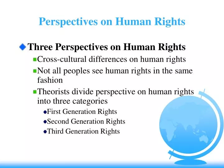 perspectives on human rights