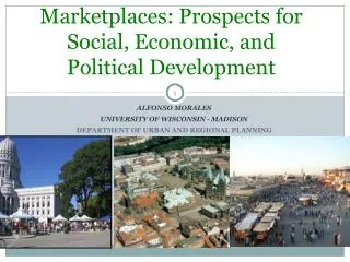 Marketplaces: Prospects for Social, Economic, and Political Development