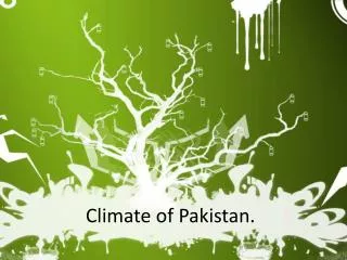 Climate of Pakistan.
