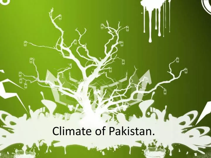 climate of pakistan