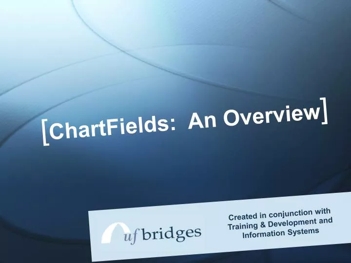 chartfields an overview