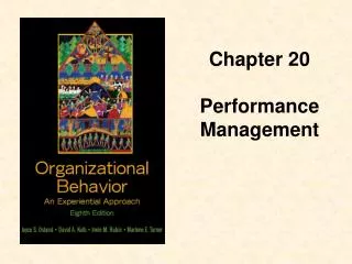 Chapter 20 Performance Management