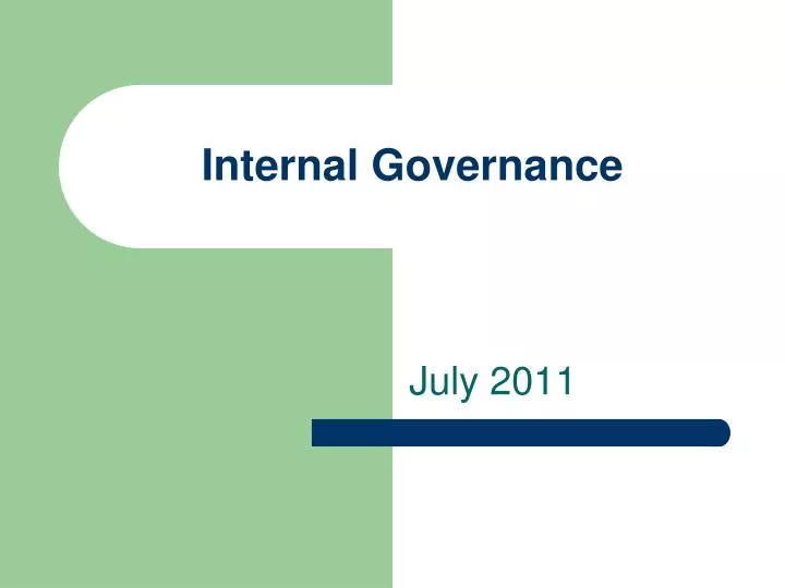 internal governance