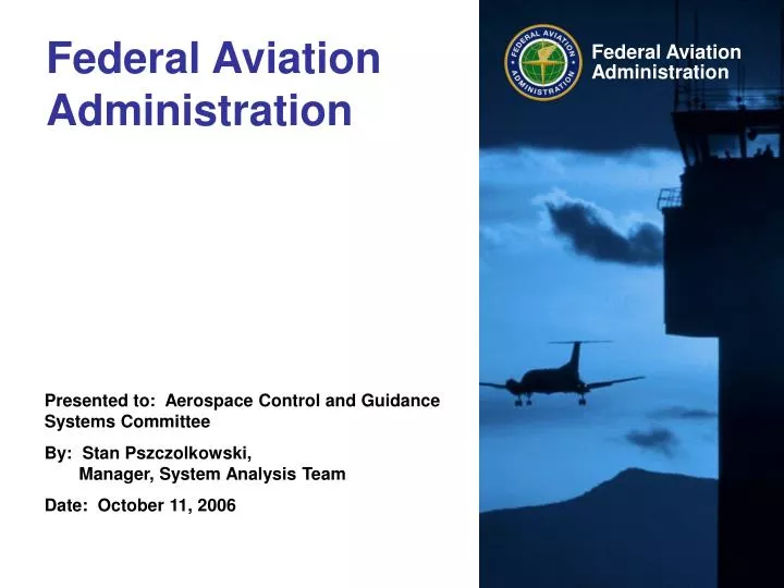 federal aviation administration