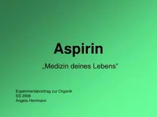 aspirin