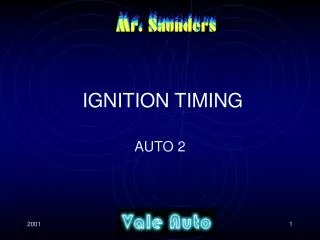 IGNITION TIMING