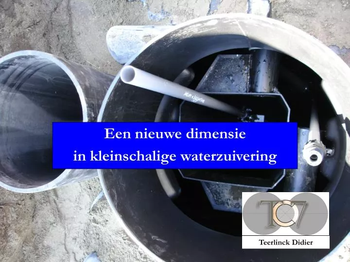 een nieuwe dimensie in kleinschalige waterzuivering