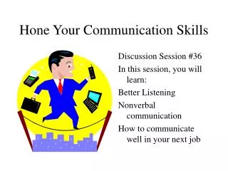 Hone Your Communication Skills