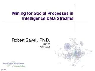 Mining for Social Processes in Intelligence Data Streams